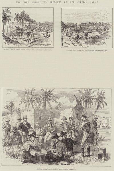 La expedición del Nilo de Melton Prior